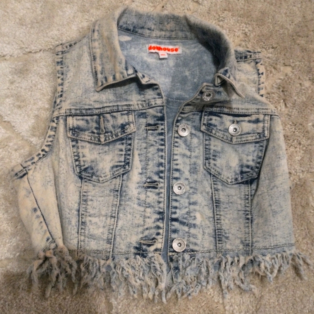 Dollhouse jean vest